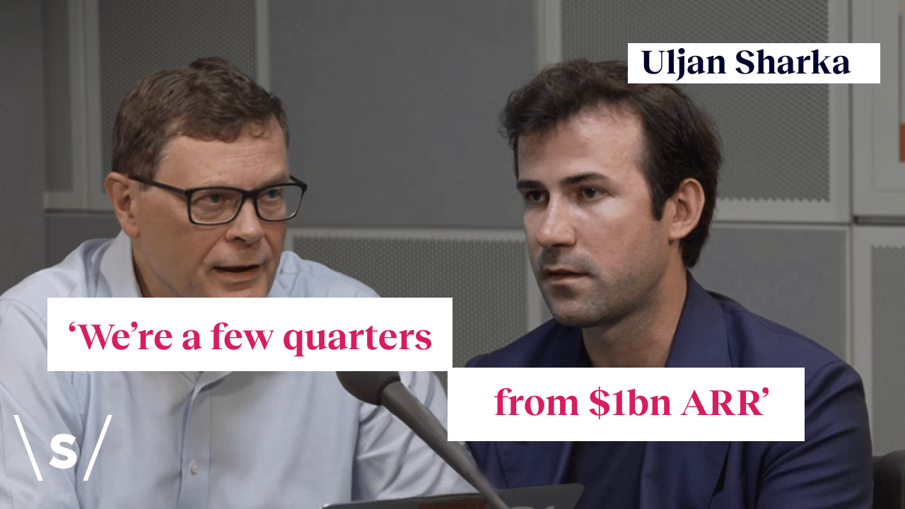 Domyn CEO Uljan Sharka: ‘We’re a few quarters away from $1bn ARR’ – Sifted