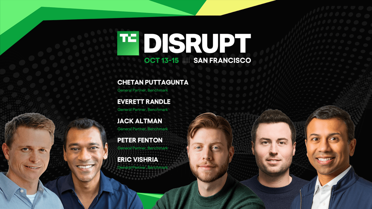 Where will the next breakout startup come from? Benchmark’s full partnership weighs in at TechCrunch Disrupt 2026 – TechCrunch Venture