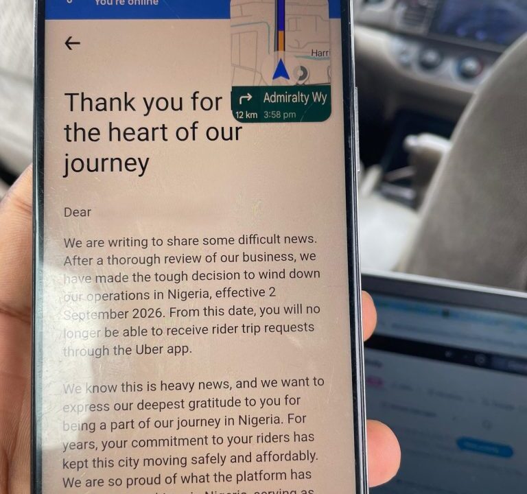 Ride-hailing giant Uber to stop operating in Nigeria, ending a 12-year run – TechCabal