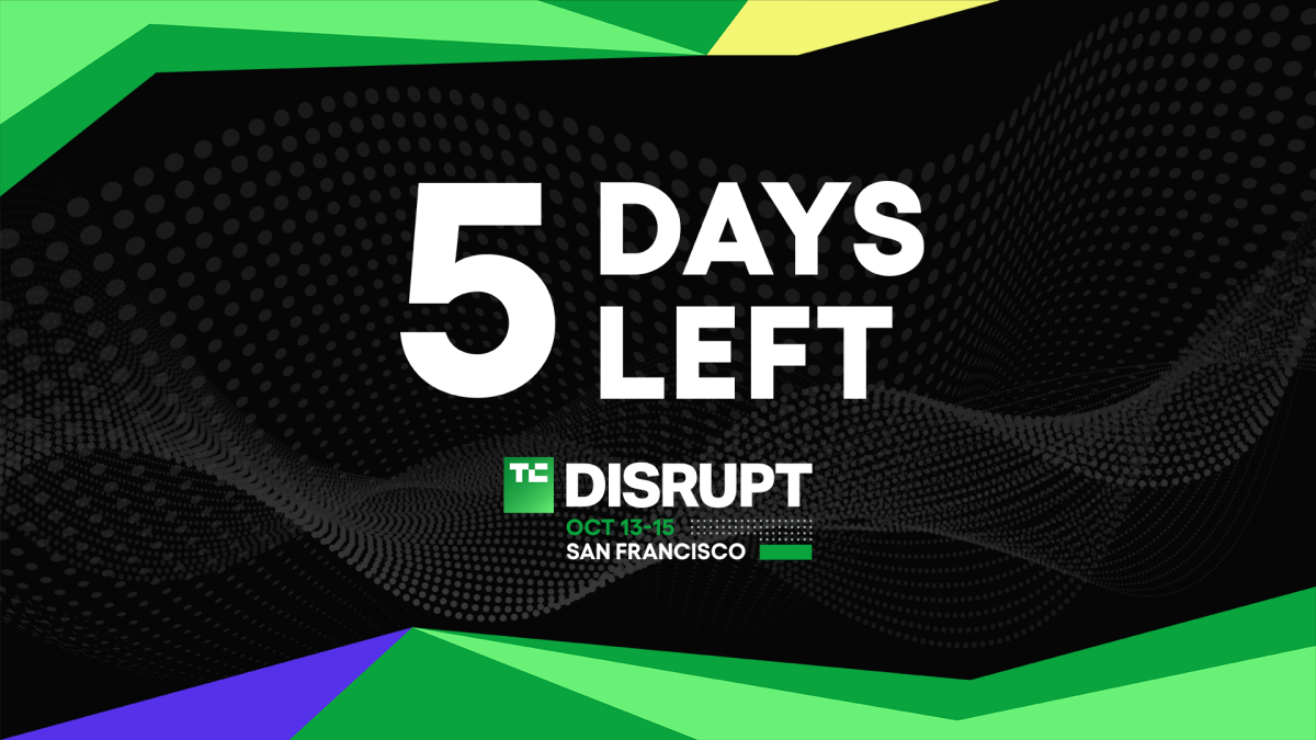 5 days to TechCrunch Disrupt 2026: Don’t pay more at the door for your pass – TechCrunch Venture